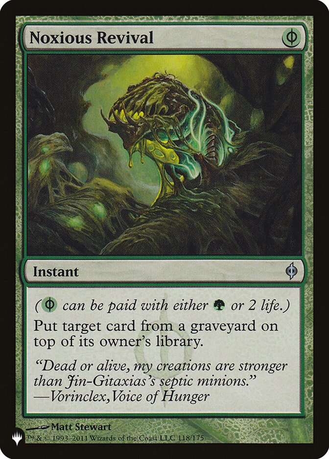 Noxious Revival [The List] | Game Master's Emporium (The New GME)