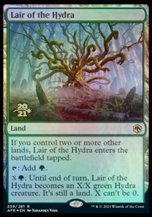 Lair of the Hydra [Dungeons & Dragons: Adventures in the Forgotten Realms Prerelease Promos] | Game Master's Emporium (The New GME)