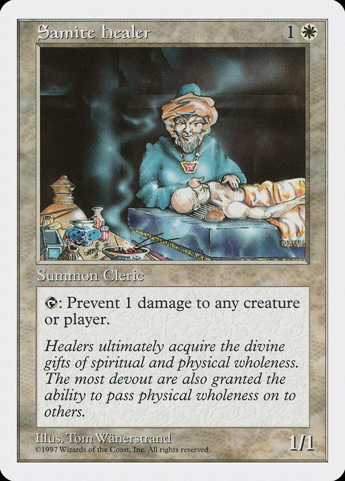 Samite Healer [Fifth Edition] | Game Master's Emporium (The New GME)