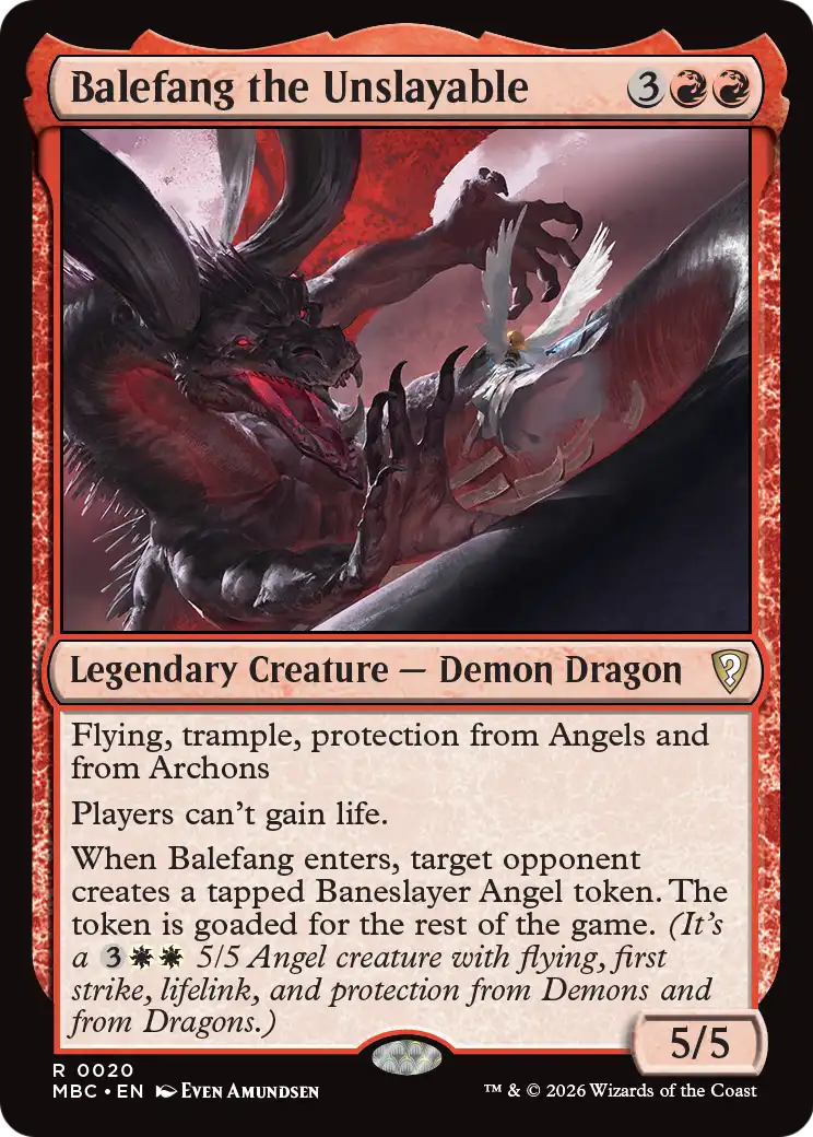 Balefang the Unslayable [Mystery Booster: Commander Edition] | Game Master's Emporium (The New GME)