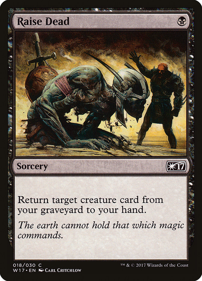 Raise Dead [Welcome Deck 2017] | Game Master's Emporium (The New GME)