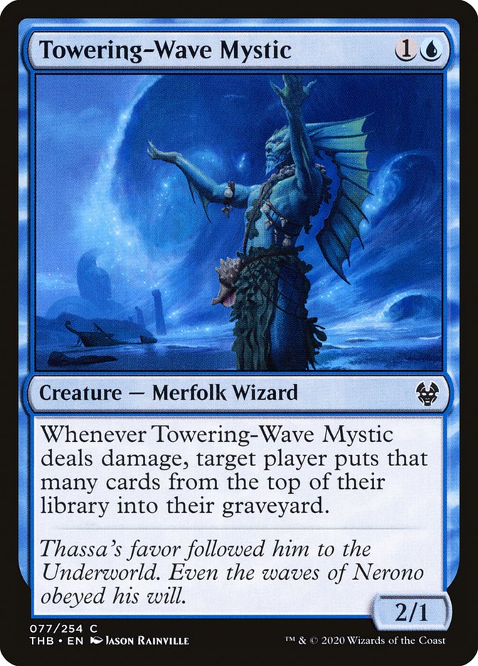 Towering-Wave Mystic [Theros Beyond Death] | Game Master's Emporium (The New GME)