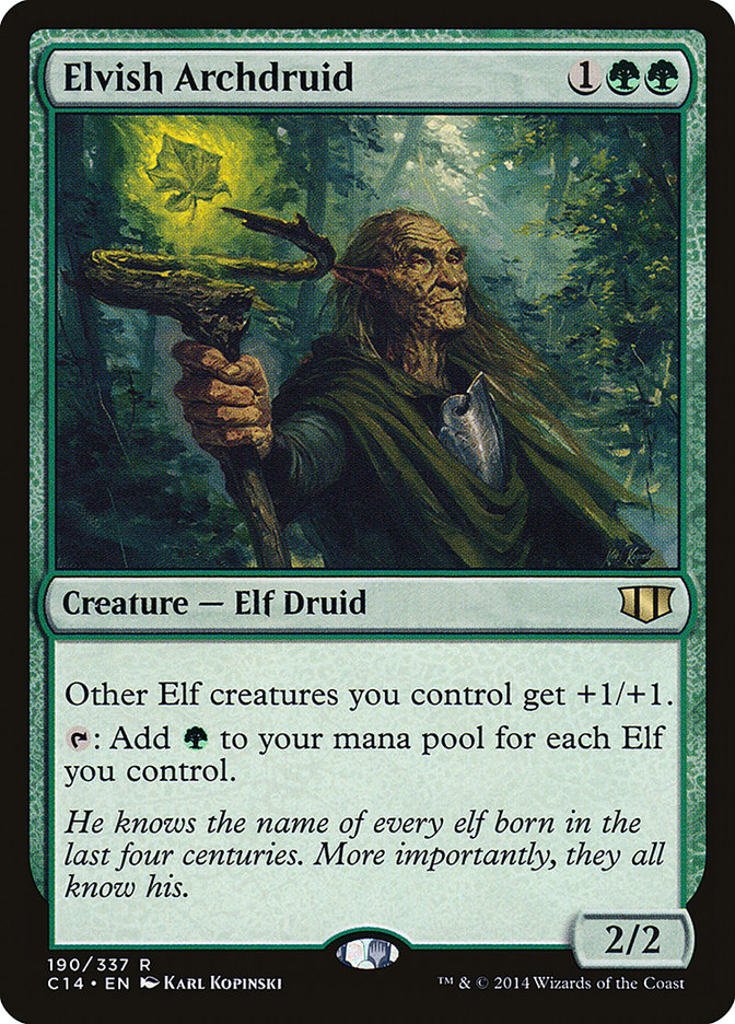 Elvish Archdruid [Commander 2014] | Game Master's Emporium (The New GME)