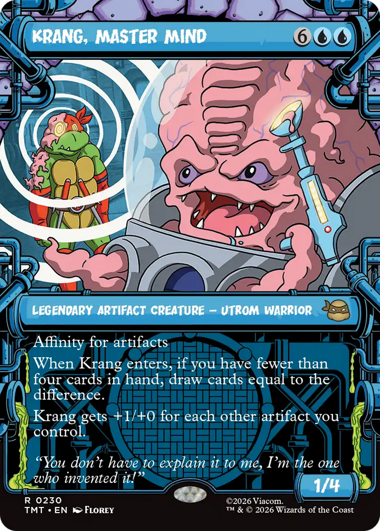 Krang, Master Mind (Showcase) [Teenage Mutant Ninja Turtles] | Game Master's Emporium (The New GME)