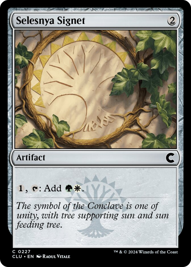 Selesnya Signet [Ravnica: Clue Edition] | Game Master's Emporium (The New GME)