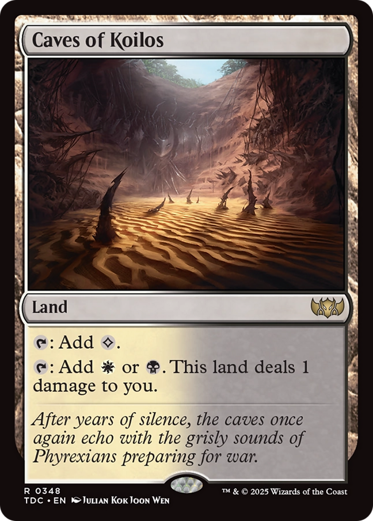 Caves of Koilos [Tarkir: Dragonstorm Commander] | Game Master's Emporium (The New GME)