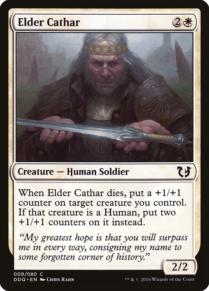 Elder Cathar [Duel Decks: Blessed vs. Cursed] | Game Master's Emporium (The New GME)