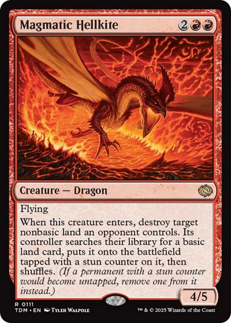 Magmatic Hellkite [Tarkir: Dragonstorm] | Game Master's Emporium (The New GME)