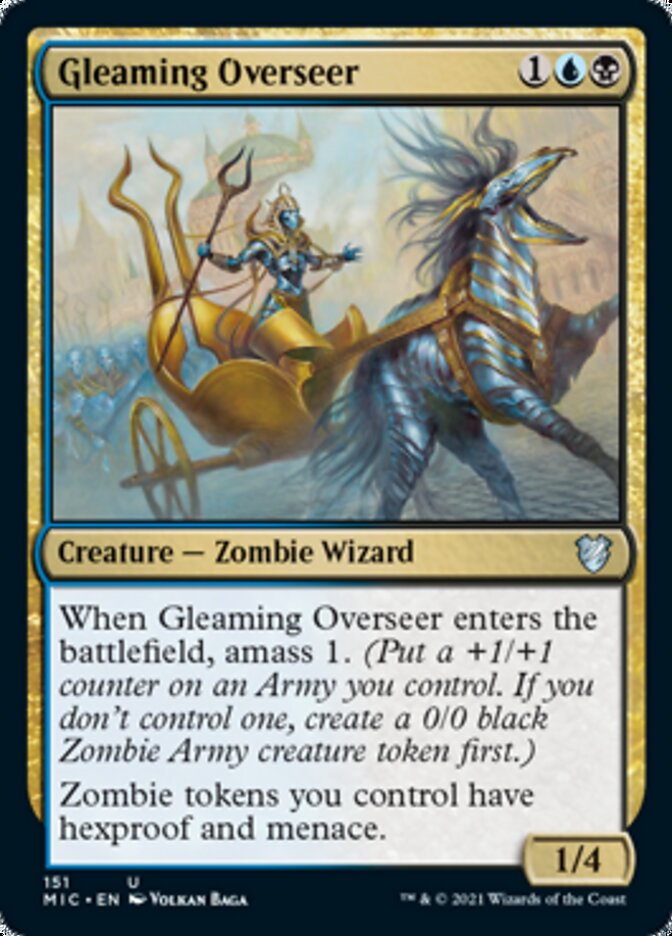 Gleaming Overseer [Innistrad: Midnight Hunt Commander] | Game Master's Emporium (The New GME)