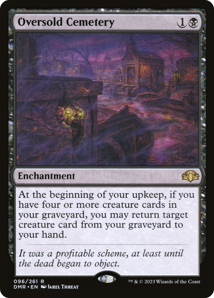 Oversold Cemetery [Dominaria Remastered] | Game Master's Emporium (The New GME)