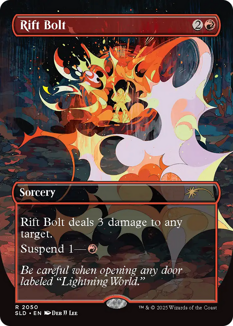 Rift Bolt (2050) (Rainbow Foil) [Secret Lair Drop Series] | Game Master's Emporium (The New GME)