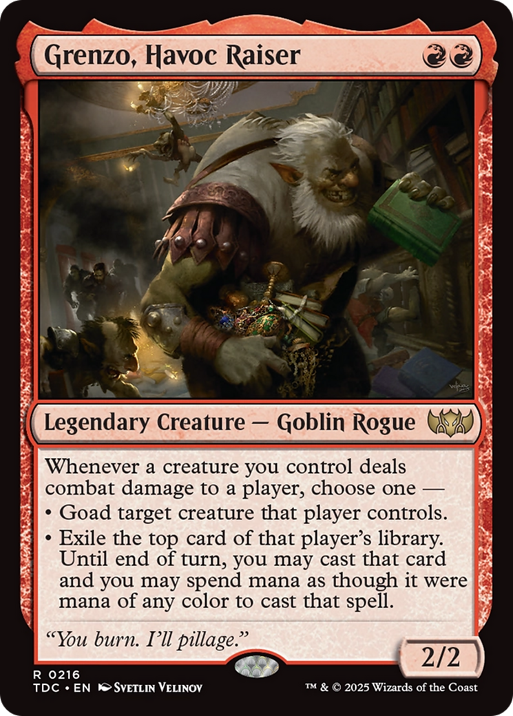 Grenzo, Havoc Raiser [Tarkir: Dragonstorm Commander] | Game Master's Emporium (The New GME)