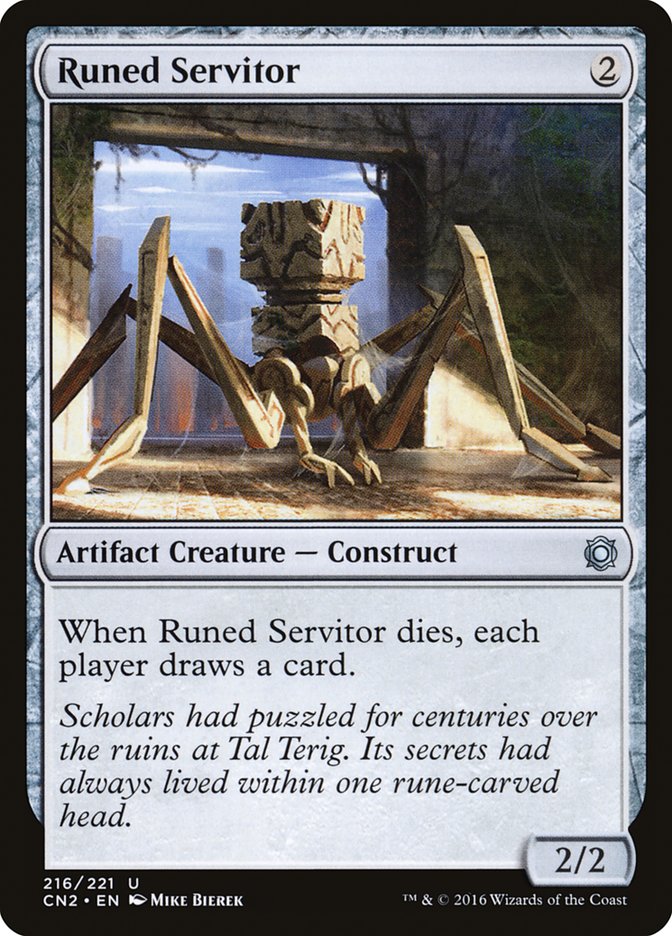 Runed Servitor [Conspiracy: Take the Crown] | Game Master's Emporium (The New GME)