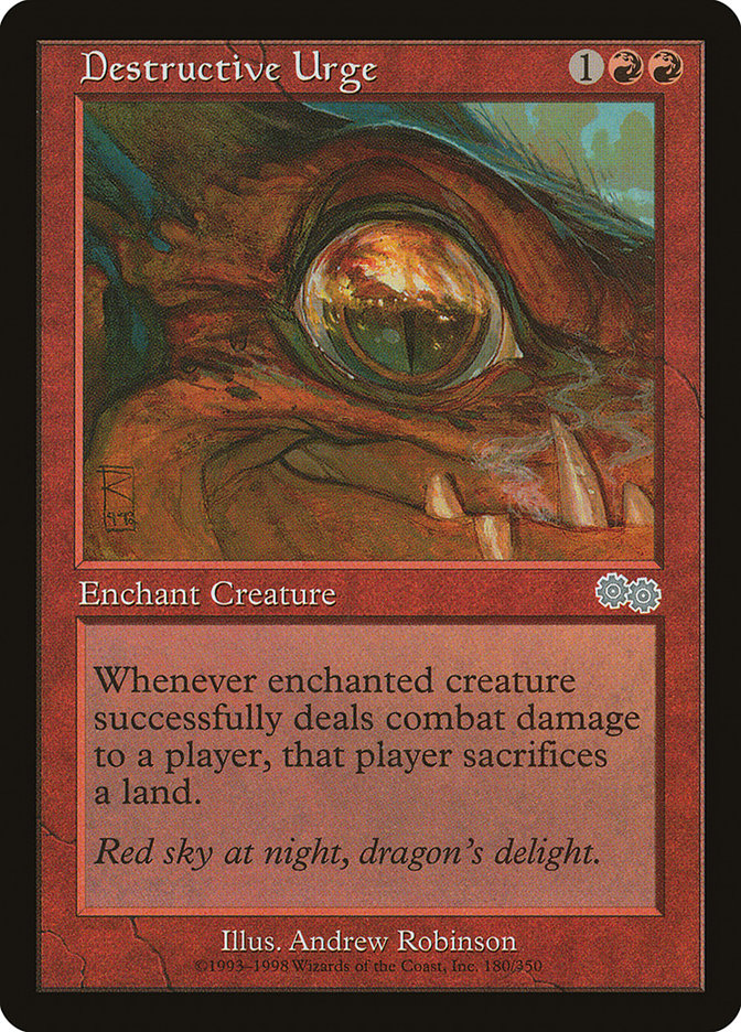 Destructive Urge [Urza's Saga] | Game Master's Emporium (The New GME)