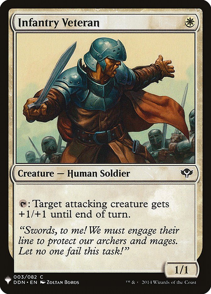 Infantry Veteran [Mystery Booster] | Game Master's Emporium (The New GME)