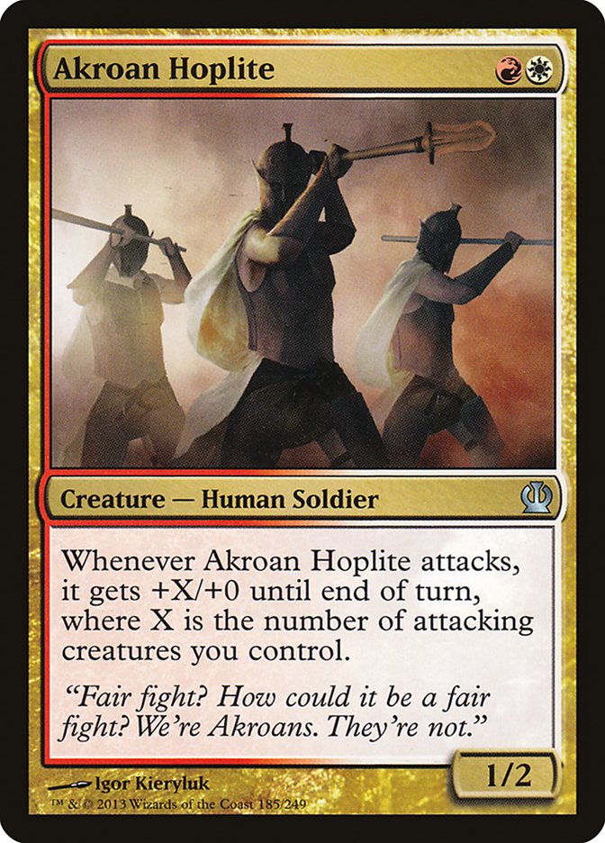 Akroan Hoplite [Theros] | Game Master's Emporium (The New GME)