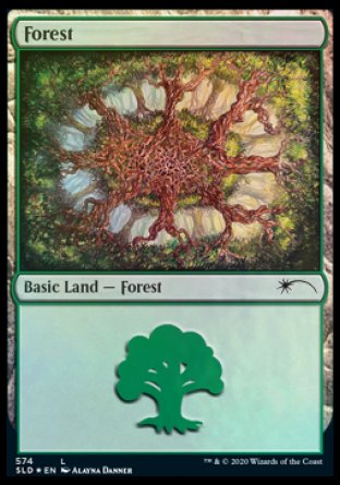 Forest (Plus One) (574) [Secret Lair Drop Promos] | Game Master's Emporium (The New GME)