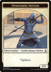 Unwavering Initiate // Wurm Double-Sided Token [Amonkhet Tokens] | Game Master's Emporium (The New GME)
