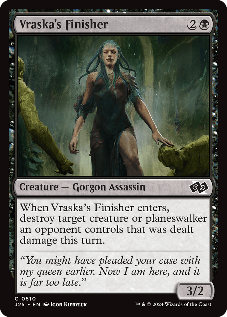 Vraska's Finisher [Foundations Jumpstart] | Game Master's Emporium (The New GME)