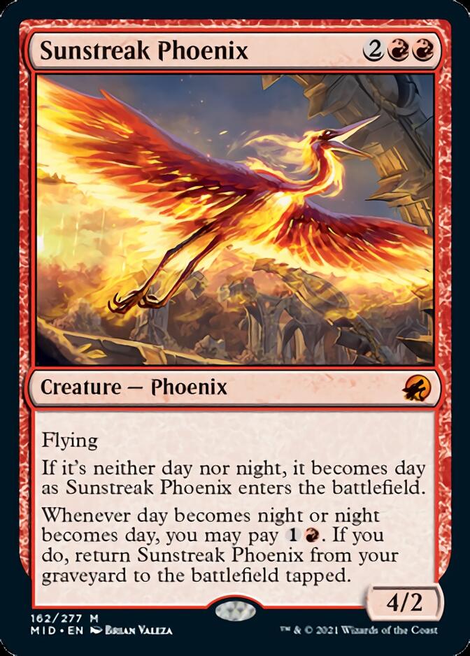 Sunstreak Phoenix [Innistrad: Midnight Hunt] | Game Master's Emporium (The New GME)