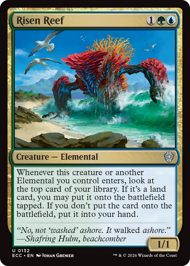 Risen Reef [Lorwyn Eclipsed Commander] | Game Master's Emporium (The New GME)