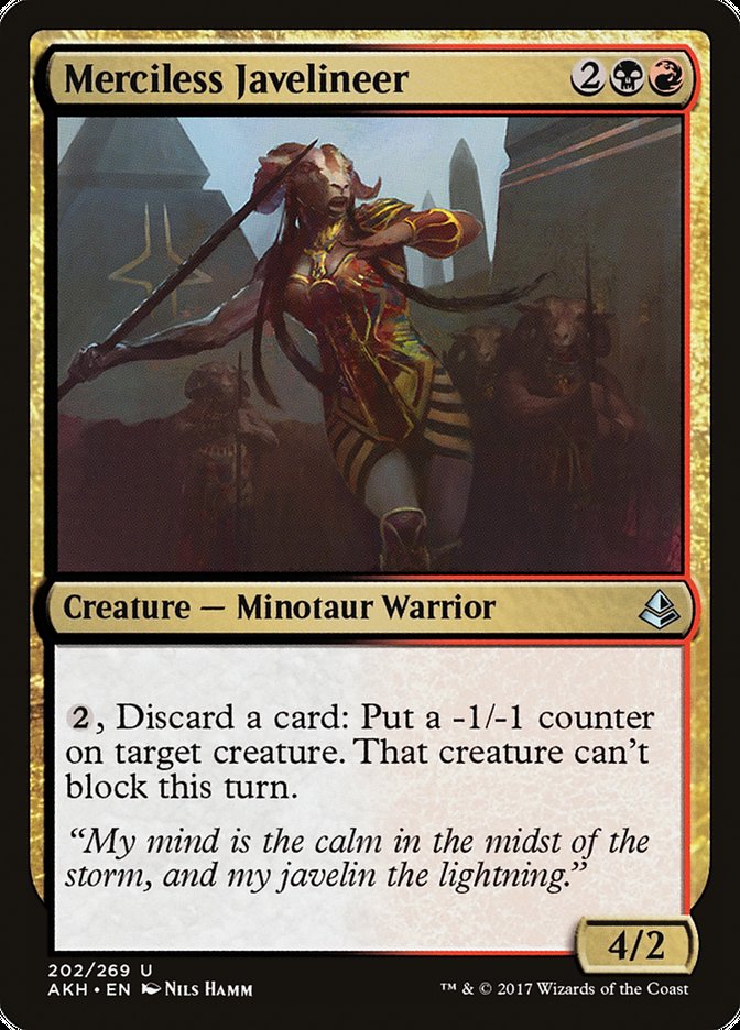 Merciless Javelineer [Amonkhet] | Game Master's Emporium (The New GME)