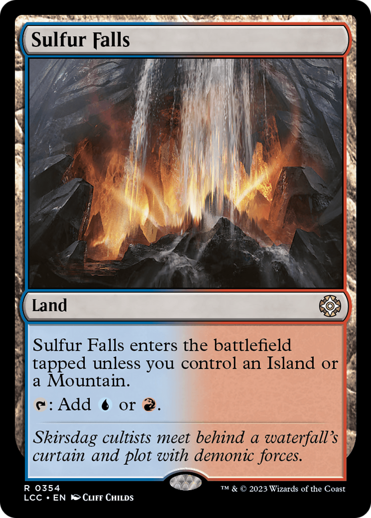 Sulfur Falls [The Lost Caverns of Ixalan Commander] | Game Master's Emporium (The New GME)