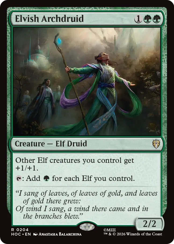Elvish Archdruid [The Hobbit: Eternal-Legal] | Game Master's Emporium (The New GME)