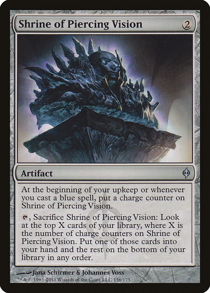 Shrine of Piercing Vision [New Phyrexia] | Game Master's Emporium (The New GME)