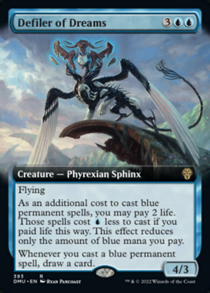 Defiler of Dreams (Extended Art) [Dominaria United] | Game Master's Emporium (The New GME)