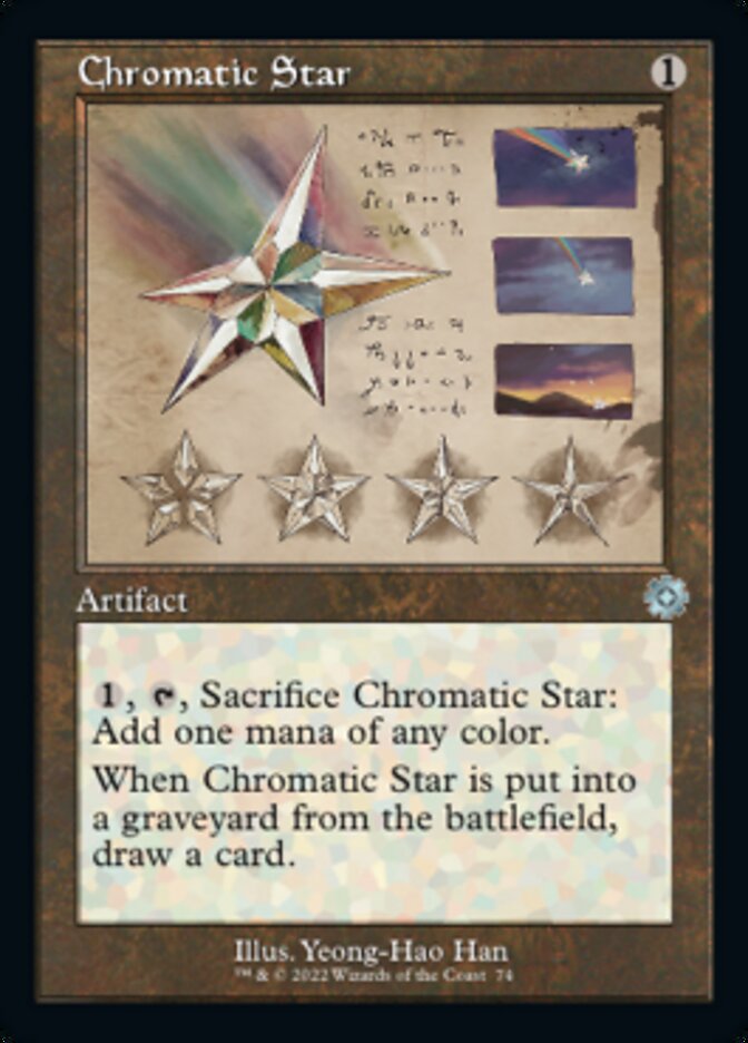 Chromatic Star (Retro Schematic) [The Brothers' War Retro Artifacts] | Game Master's Emporium (The New GME)