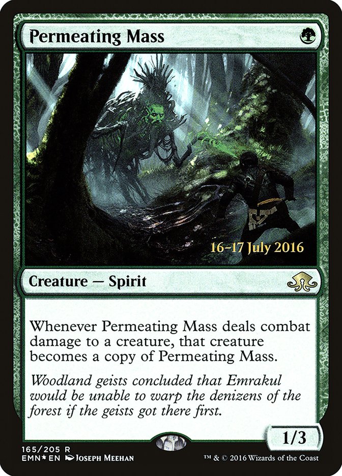 Permeating Mass [Eldritch Moon Prerelease Promos] | Game Master's Emporium (The New GME)