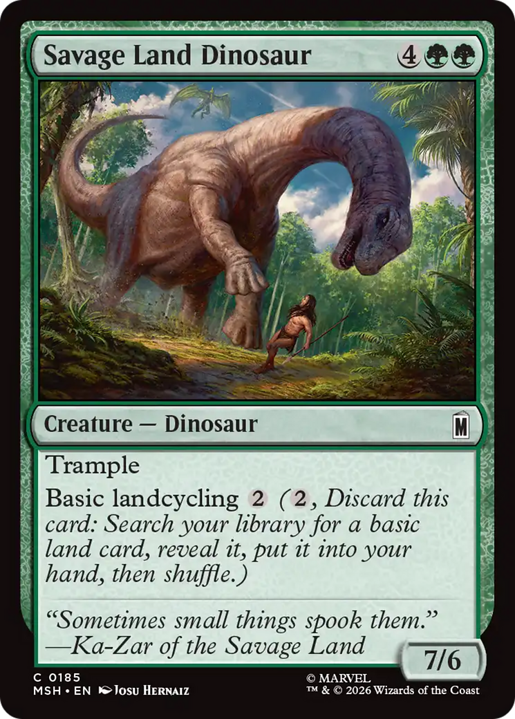 Savage Land Dinosaur [Marvel Super Heroes] | Game Master's Emporium (The New GME)