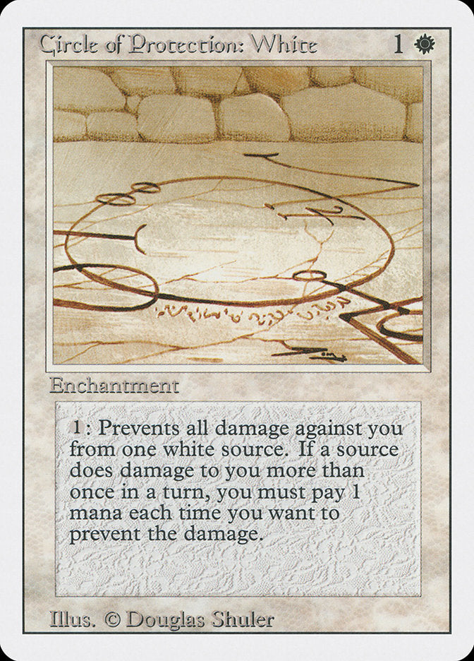 Circle of Protection: White [Revised Edition] | Game Master's Emporium (The New GME)