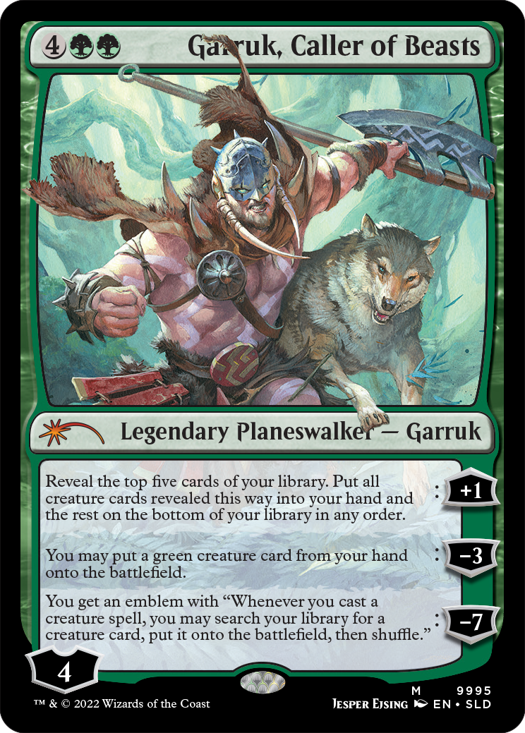 Garruk, Caller of Beasts [Secret Lair Drop Series] | Game Master's Emporium (The New GME)