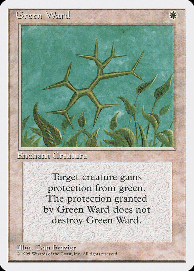 Green Ward [Fourth Edition] | Game Master's Emporium (The New GME)