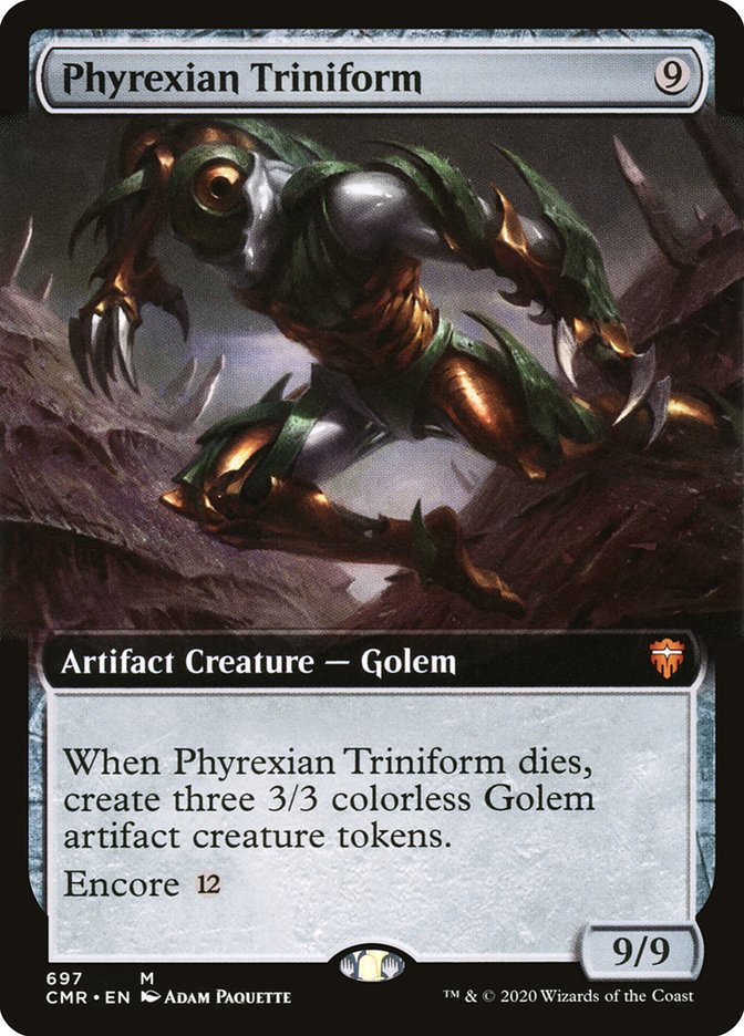 Phyrexian Triniform (Extended Art) [Commander Legends] | Game Master's Emporium (The New GME)