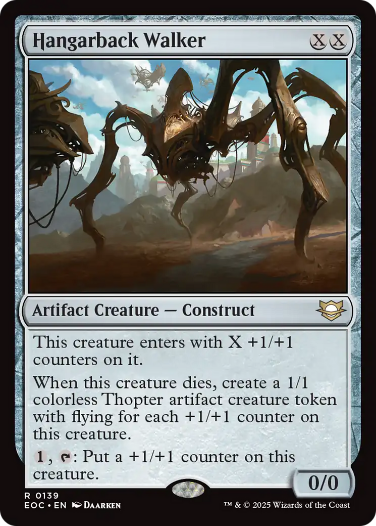 Hangarback Walker [Edge of Eternities Commander] | Game Master's Emporium (The New GME)