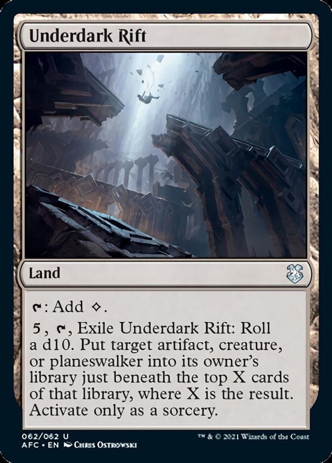Underdark Rift [Dungeons & Dragons: Adventures in the Forgotten Realms Commander] | Game Master's Emporium (The New GME)