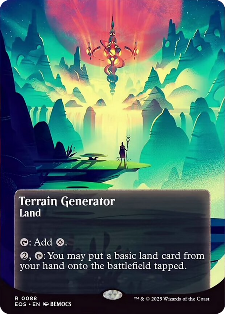 Terrain Generator (0088) (Borderless) [Edge of Eternities: Stellar Sights] | Game Master's Emporium (The New GME)
