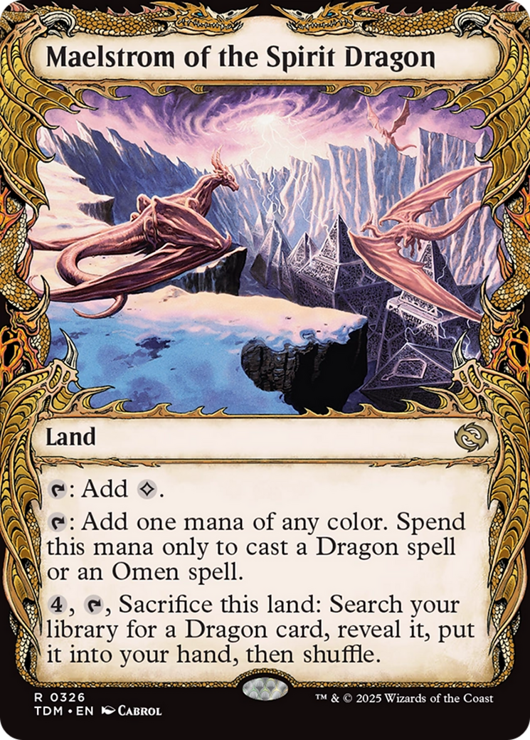 Maelstrom of the Spirit Dragon (Showcase) [Tarkir: Dragonstorm] | Game Master's Emporium (The New GME)