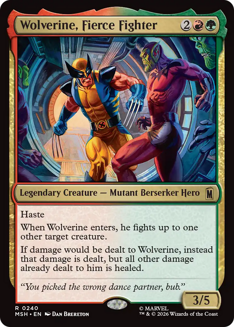 Wolverine, Fierce Fighter [Marvel Super Heroes] | Game Master's Emporium (The New GME)