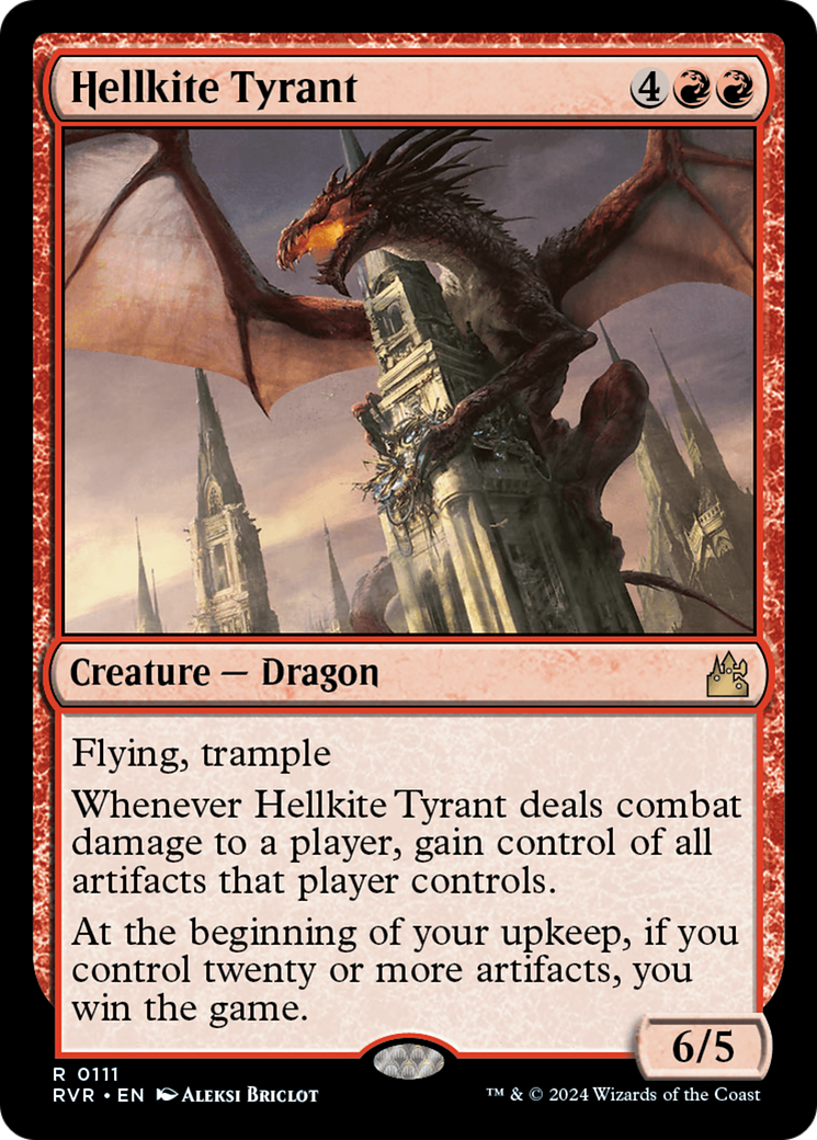 Hellkite Tyrant [Ravnica Remastered] | Game Master's Emporium (The New GME)