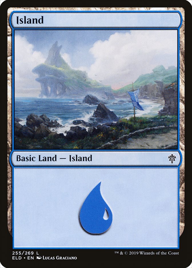 Island (255) [Throne of Eldraine] | Game Master's Emporium (The New GME)