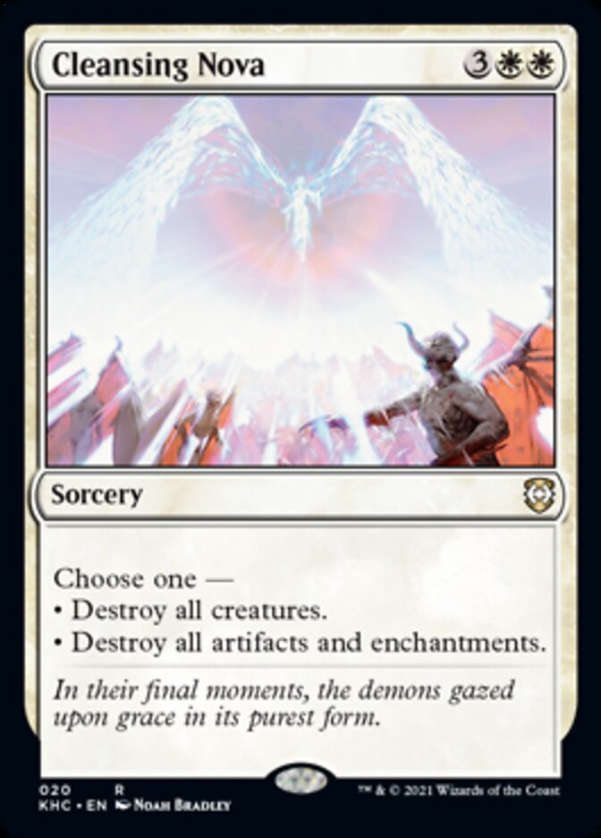 Cleansing Nova [Kaldheim Commander] | Game Master's Emporium (The New GME)