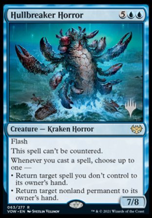 Hullbreaker Horror (Promo Pack) [Innistrad: Crimson Vow Promos] | Game Master's Emporium (The New GME)
