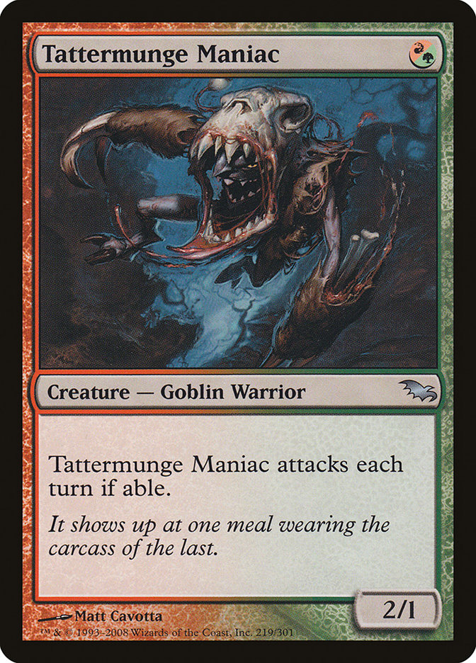Tattermunge Maniac [Shadowmoor] | Game Master's Emporium (The New GME)
