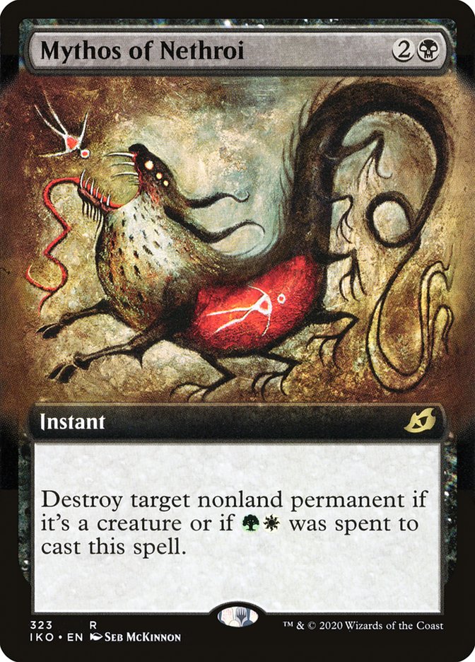 Mythos of Nethroi (Extended Art) [Ikoria: Lair of Behemoths] | Game Master's Emporium (The New GME)