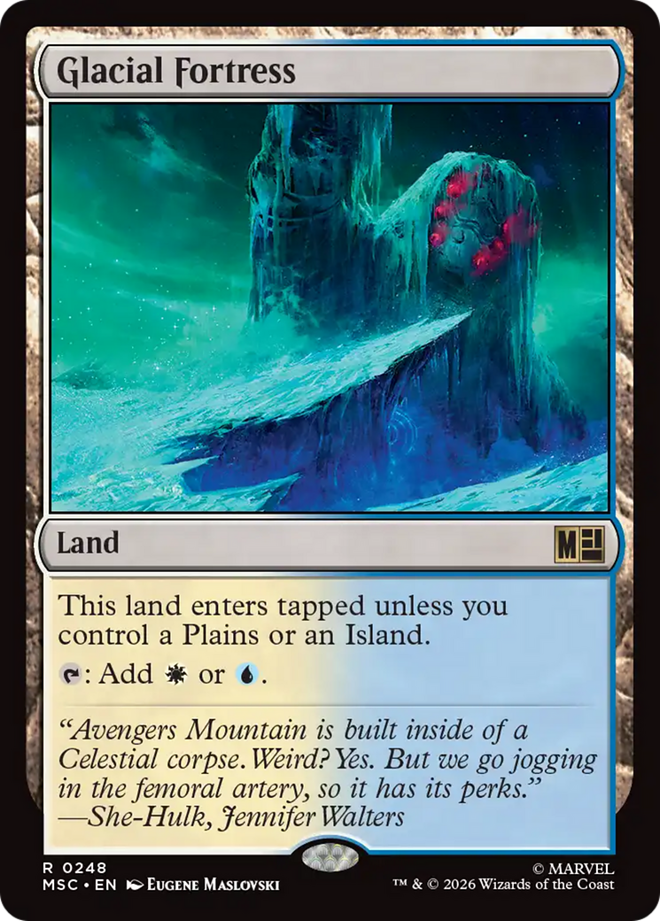 Glacial Fortress [Marvel Super Heroes Commander] | Game Master's Emporium (The New GME)