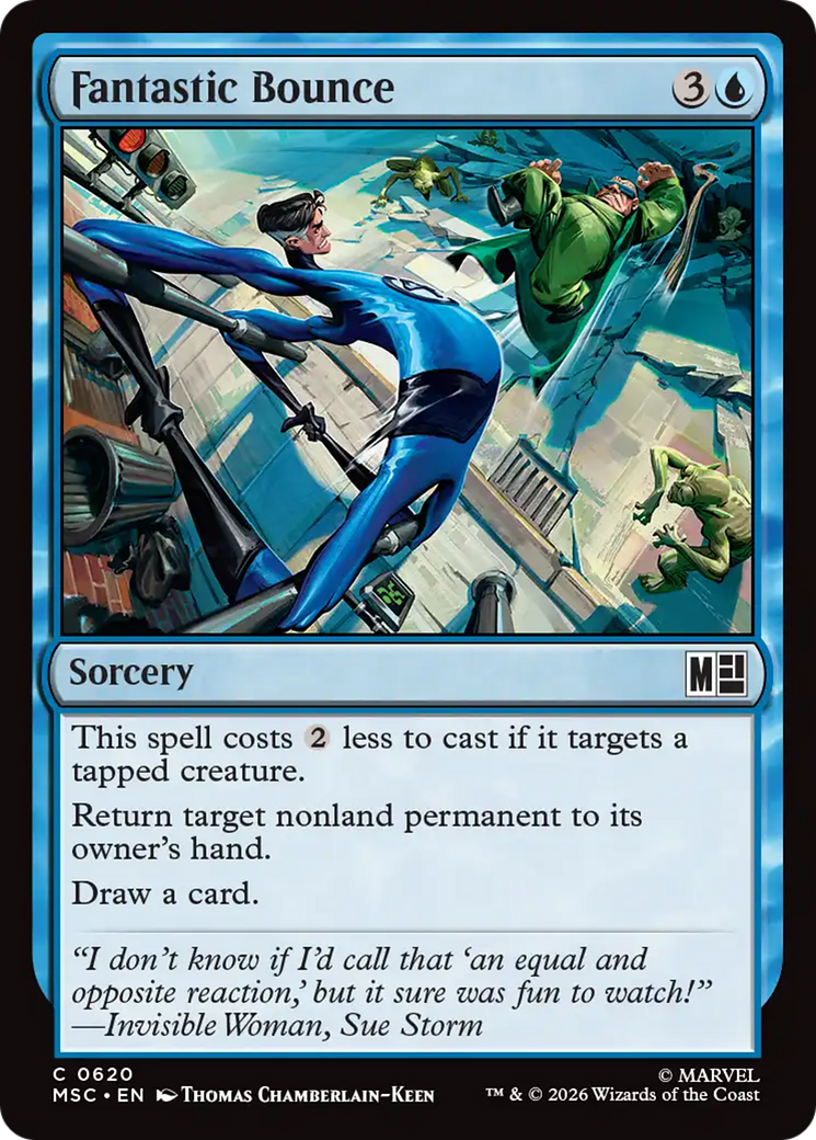 Fantastic Bounce [Marvel Super Heroes Commander] | Game Master's Emporium (The New GME)